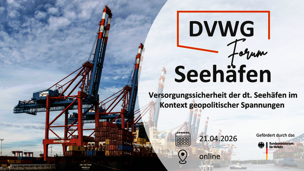Banner DVWG-Forum Seehäfen